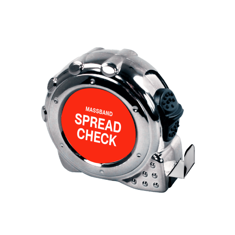 Das Maßband SpreadCheck